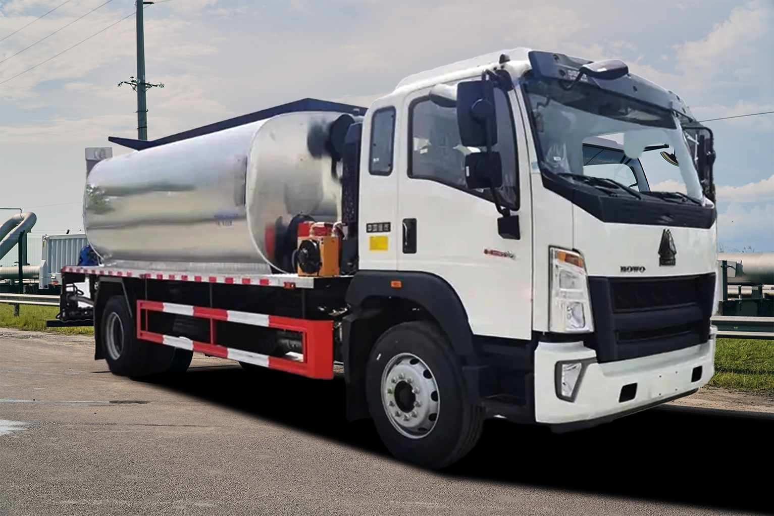 8CBM Asphalt Truck